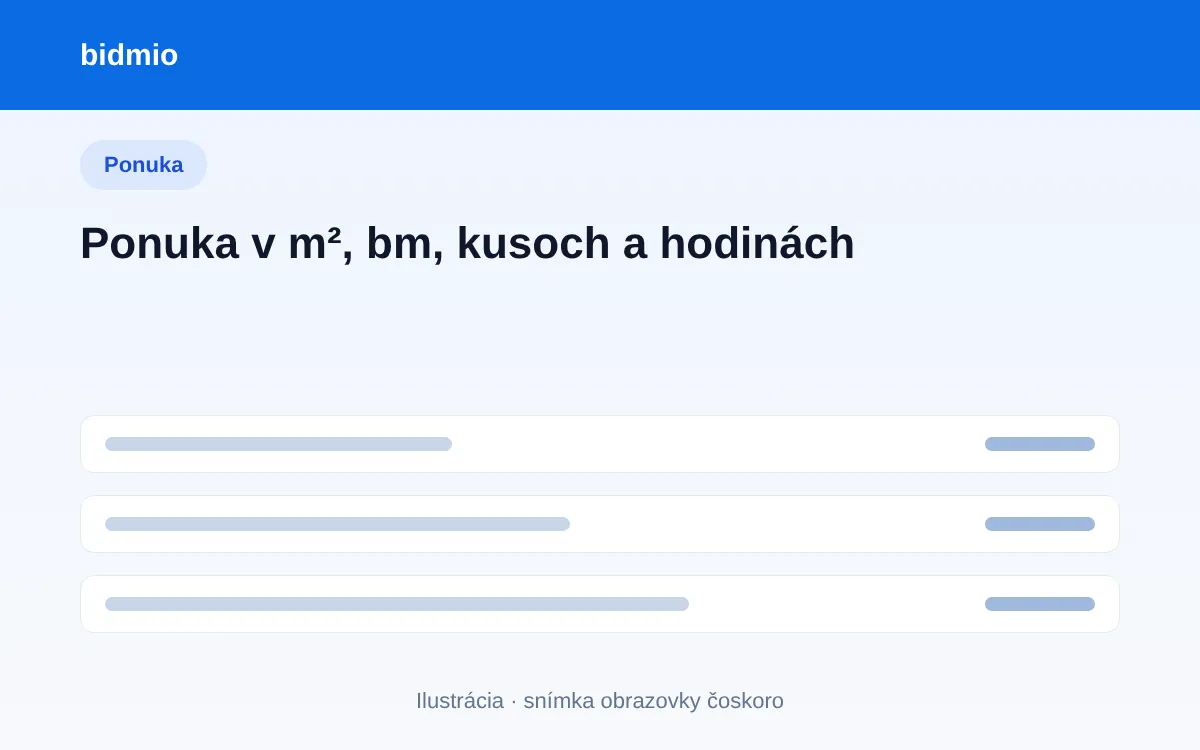 Editor ponuky s lešením, demontážou eternitu, poistnou hydroizoláciou, latami, betónovou škridlou a hrebeňom